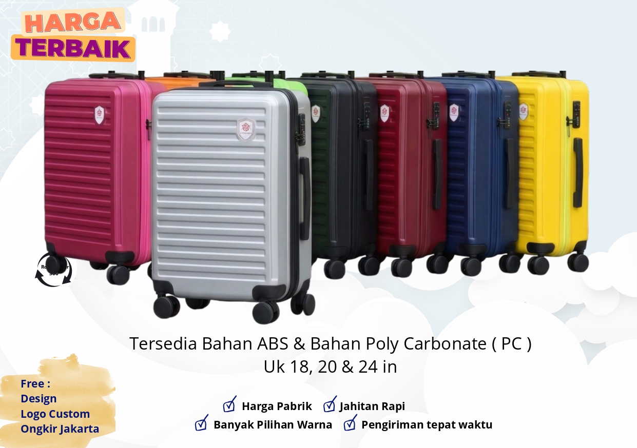 Koper Stripe PP Haji & Umrah
